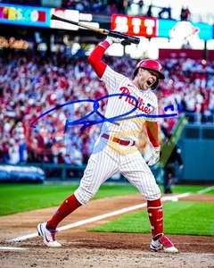 Rhys Hoskins Home Run Spike Philadelphia Phillies Auto 8x10 MLB Photo REPRINT - Picture 1 of 1