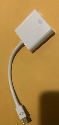 APPLE MACBOOK PRO, MINI DISPLAYPORT/THUNDERBOLT TO DVI ADAPTER NEW! - Image 1 of 3