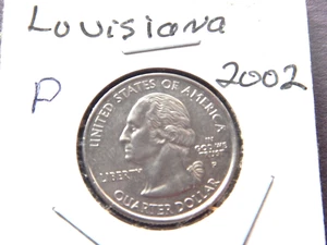 Louisiana 2002 (P) State Quarter - Picture 1 of 2