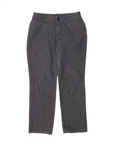 LEE Womens Mid Rise Regular Fit Casual Trousers US 12 Large W34 L29 Grey CD12 - Picture 1 of 3