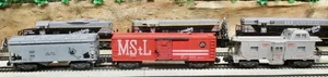 American Flyer 3 Five Didget freight cars from 1958 - Picture 1 of 13