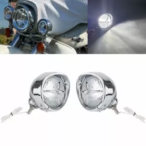 Faros antiniebla LED de 4,5" para Harley Electra Glide Street Glide - Imagen 1 de 10