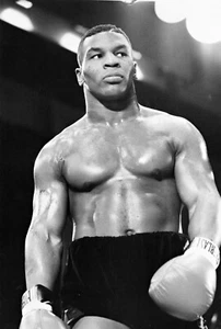 NEW MIKE TYSON BOXING SPORTS POSTER PREMIUM WALL ART PRINT SIZE A5-A1 - Picture 1 of 6