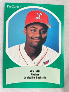 1990 AAA All Star Game Baseball ProCard#53-Ken Hill, Louisville Redbirds