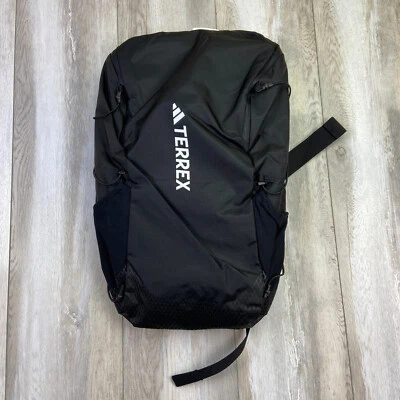 Adidas Backpack Black White Terrex RAIN.RDY Aeroready Hiking Trail HS8008 NEW - Image 1 of 4
