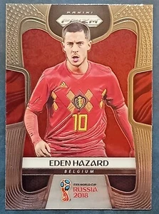 EDEN HAZARD 2018 PANINI PRIZM WORLD CUP SOCCER  # 13   BELGIUM   REAL MADRID - Bild 1 von 2
