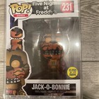 Funko POP! Five Nights at Freddy's FNAF - Jack-o-Bonnie #231 Barnes & Noble Glow