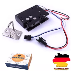 Elektromagnet Elektrisches Schloss Automaten Schrankschloss DC12V Heimsicherheit - Bild 1 von 12