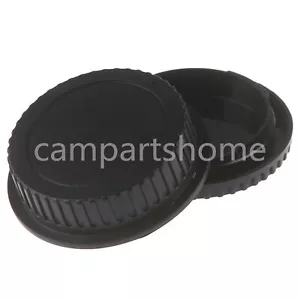 10PCS Camera Body Front Cap + Rear Lens Cap For EF EF-S mount DSLR SLR Camera - Picture 1 of 3