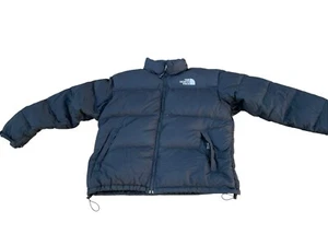 The North Face Nuptse 700 Down Fill Jacket Black Puffer Coat Men’s Size XL Read! - Picture 1 of 17