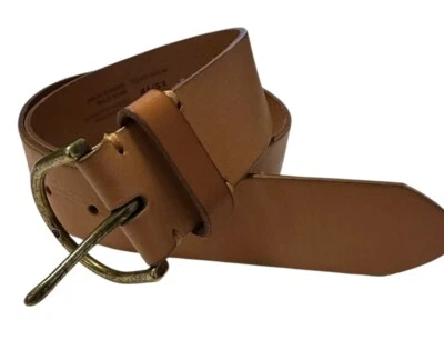 American Eagle Brown Distressed  Genuine Cow Leather Belt Woman’s XS Adjustable - Image 1 of 4