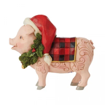 Enesco Jim Shore Country Living- Country Christmas Pig #6009124