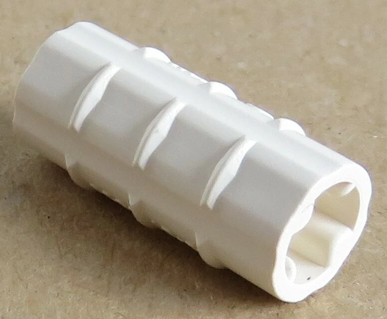 LEGO Technic - Achs Verbinder / Axle Connector 2 L, weiß # 6538b - Bild 1 von 1