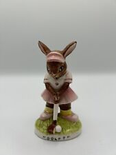 Vintage Saxony German Squirrel Golf Figurine