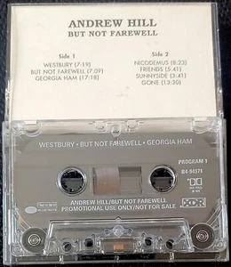 ANDREW HILL – BUT NOT FAREWELL ADVANCE PROMO CASSETTE - Bild 1 von 3