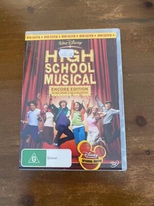 HIGH SCHOOL MUSICAL MOVIE DVD EXCELLENT CONDITION COMEDY FAMILY MUSICAL - Picture 1 of 2