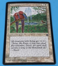 MTG Magic The Gathering Serra Aviary Homelands English NM Near Mint White Rare