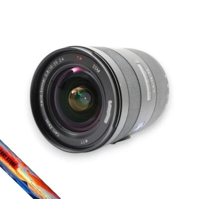 Sony Vario-Sonnar T* 16-35mm F/2.8 ZA SSM SAL1635Z Sony A Mount Lens Black F2.8 - Imagen 1 de 4