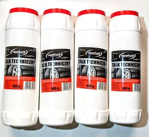 4x Talkum für Schläuche Talkumpulver Talk Talkumpuder Talc Talcum Reifen 4x 400g - Bild 1 von 1