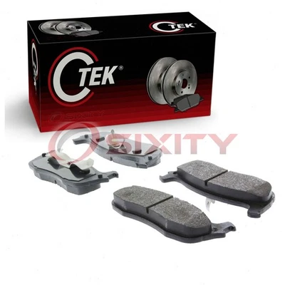 Juego de pastillas de freno de disco traseras centradas para Ford F-250 1998-1999 freno parada ta Foto 1 de 4