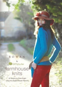 Rowan Amy Butler Farmhouse Knits Women Home 20 Design Knitting Crochet Patterns - Picture 1 of 5