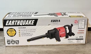 EARTHQUAKE 1 in. D-Handle Aluminum Air Impact Wrench, 8 in. Extended Anvil, Pinl - Picture 1 of 5