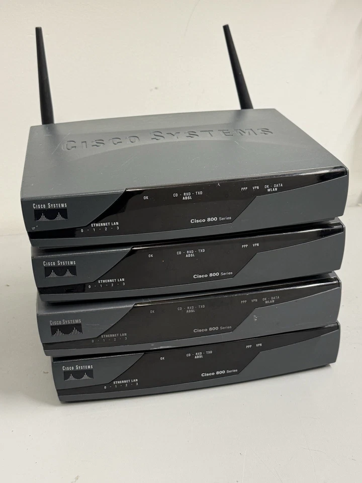 Lot 4 Routeur Cisco 800 Series Model 877 - Photo 1/4
