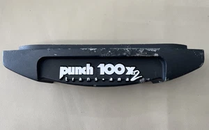 Original Old School Rockford Fosgate Punch 100 X2 TransAna End Cap, Not 3D #295 - Picture 1 of 21