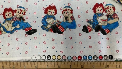 DAISY KINGDOM - BORDE CLÁSICO ANN HARAPIENTO #1744 PARA RESORTES -- 2 1/8 YARDAS Foto 1 de 3