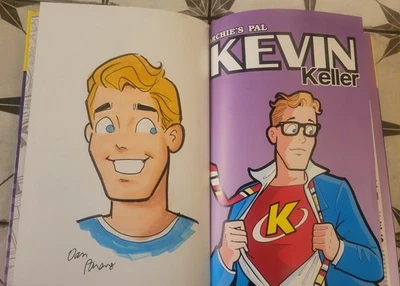 Archie's Pal Кевин Келлер в твердом переплете с оригинальным рисунком внутри Dan Parent - Изображение 1 из 4