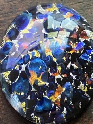 4 Preciosa Lampwork Cabs 40x30mm - Image 1 of 2