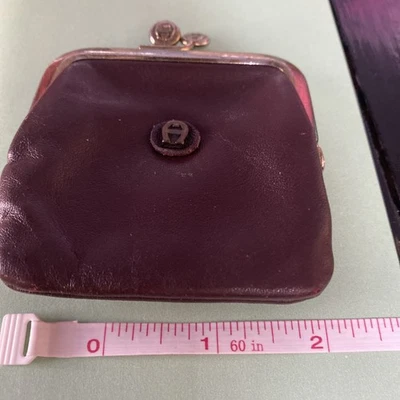 Monedero vintage color vino Agner Foto 1 de 4