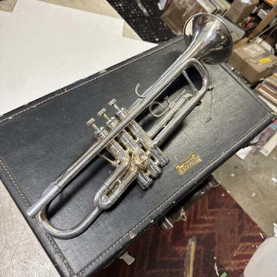 Vintage versilberte Getzen Capri Trompete mit Etui / getestet - Bild 1 von 4