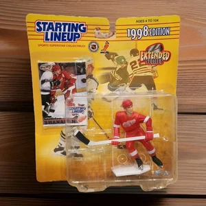 Startaufstellung Brendan Shanahan Detroit Red Wings NHL 1998 Edition BOXY Kenner - Bild 1 von 3