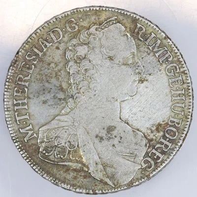 1760 Austria / Holy Roman Empire Maria Theresa AR Silver Thaler - Image 1 of 2
