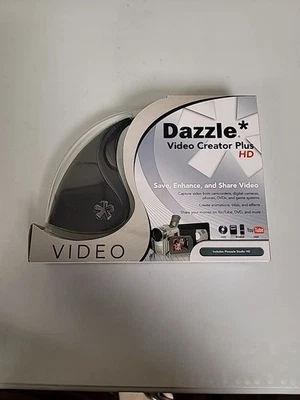 DAZZLE Video Creator Plus HD DVC-107 USB Video Capture Device New Open Box  - Image 1 of 4