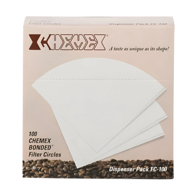 Chemex Pre-Folded Circle Filters 100Pk Only For 6 Cup Model - image 1 of 1