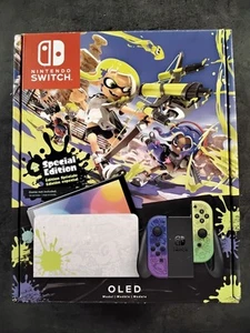 Nintendo Switch OLED Model Splatoon 3 Special Edition Console - Picture 1 of 5