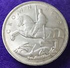 1935 George V Rocking Horse Silver .500 Crown Coin SUPERB #5323