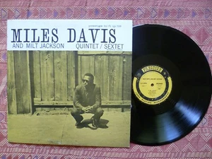 MILES DAVIS AND MILT JACKSON - Quintet / sextet ( LP - Japan 1984 Hard Bop ) - Picture 1 of 3