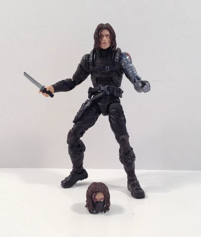 Marvel Legends Winter Soldier Flashback 6" scale figure loose 2022 Cover