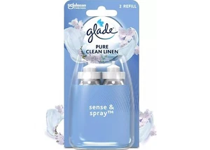 Glade Sense & Spray Air Freshener Refill Clean Linen 2 x18 ml Duo Pack UK - Picture 1 of 5