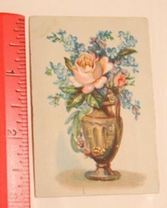 Victorian Trade Card W M Wisdom medicamentos recetados perfume Portland vtc3 - Imagen 1 de 2