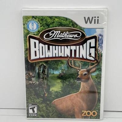 Mathews Bowhunting Nintendo Wii Video Game New Sealed Clean No Stickers - Image 1 of 4