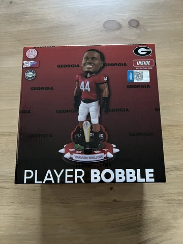 Travon Walker Georgia Bulldogs 2021 National Champs Trophy Bobble NEW FOCO BOX Cover