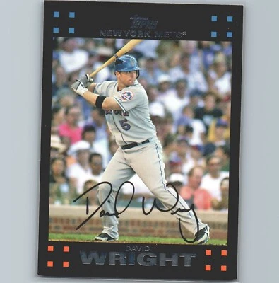 2007 Topps - #260 David Wright - Image 1 of 2