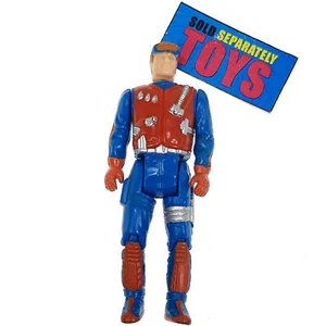 Vtg Kenner DUSTY HAYES action figure Gator pilot original 1985 blue driver E - Picture 1 of 8