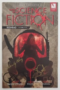 John Carpenter Signed Redhead Comic Book Issue 1 Variant Cover Director RAD - Picture 1 of 4
