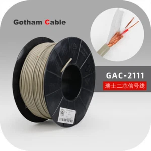 GAC-2111 Gotham cable de señal de dos núcleos fiebre suiza RCA coaxial de audio equilibrado - Imagen 1 de 4