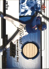 2001 (BLUE JAYS) Fleer Feel the Game Gold #28 Shannon Stewart Jsy /50